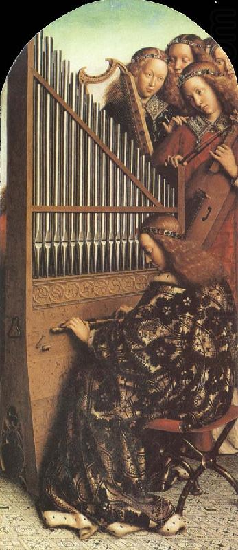 Jan Van Eyck Organ from The Ghent Altarpiece china oil painting image